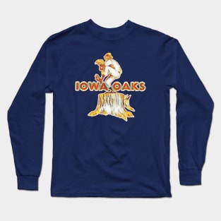 Iowa Oaks Baseball Long Sleeve T-Shirt